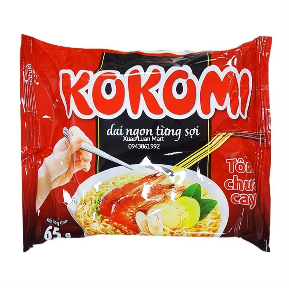 Mì Kokomi tôm chua cay 65g