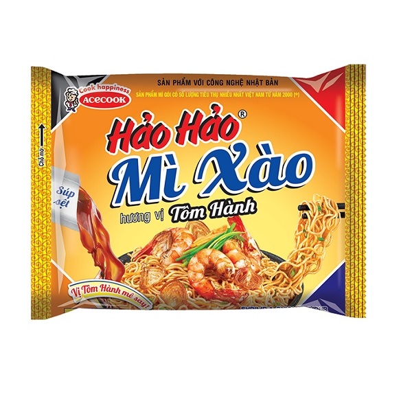 Hảo Hảo mì xào khô vị tôm hành 75g