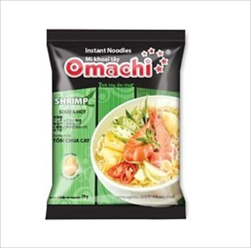 Omachi ramen udang pedas dan asam